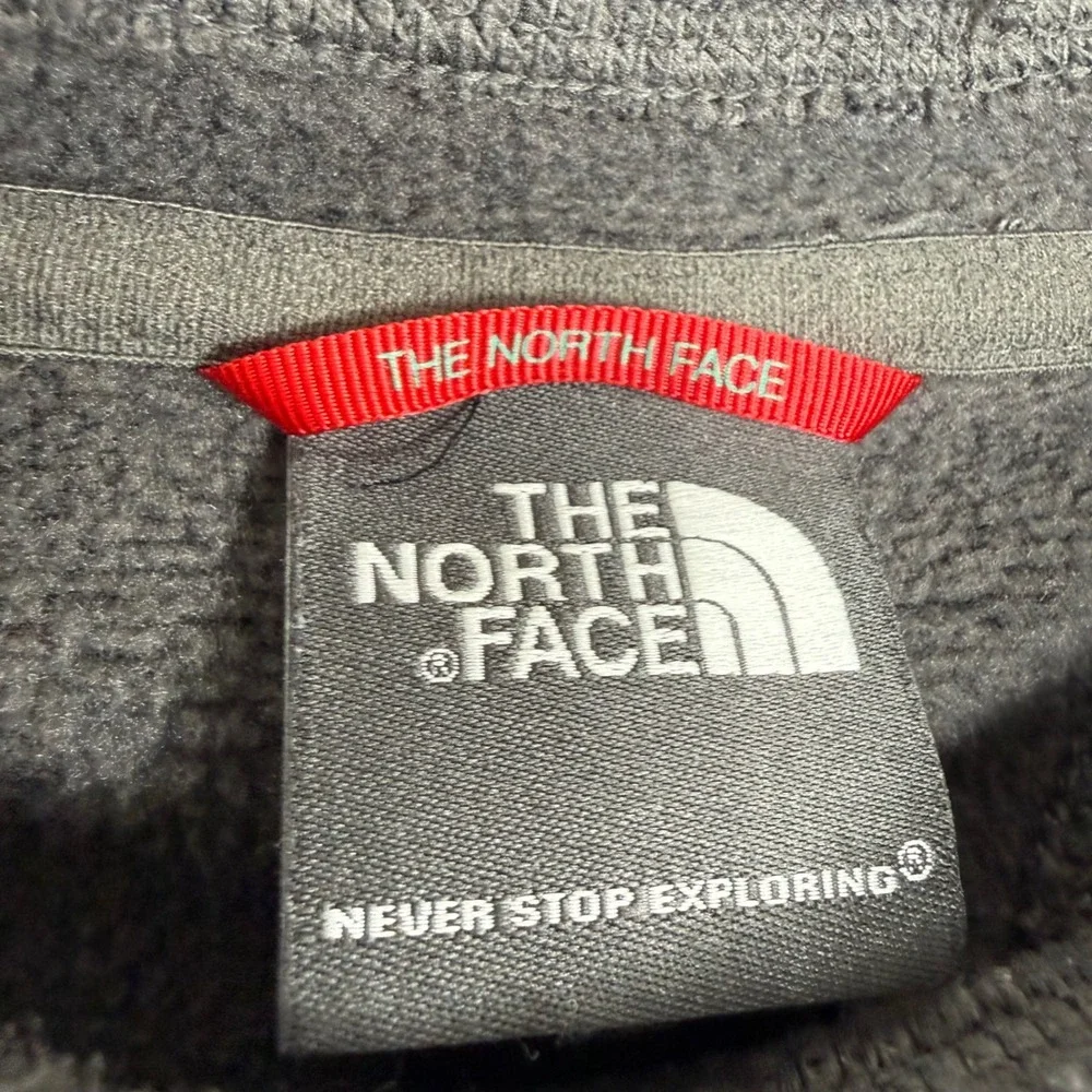The North Face Sweater Fleece Pullover XL Grey Gorpcore Mock Neck Top